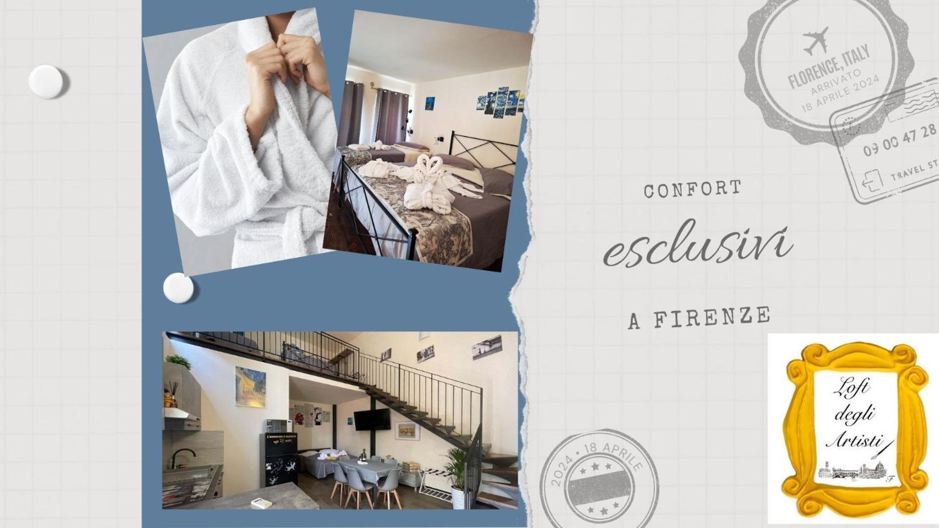 Exclusive Loft Degli Artisti Apartment Florence Luaran gambar